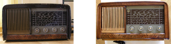 Restauración radio antigüa